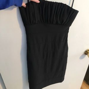Black tube dress